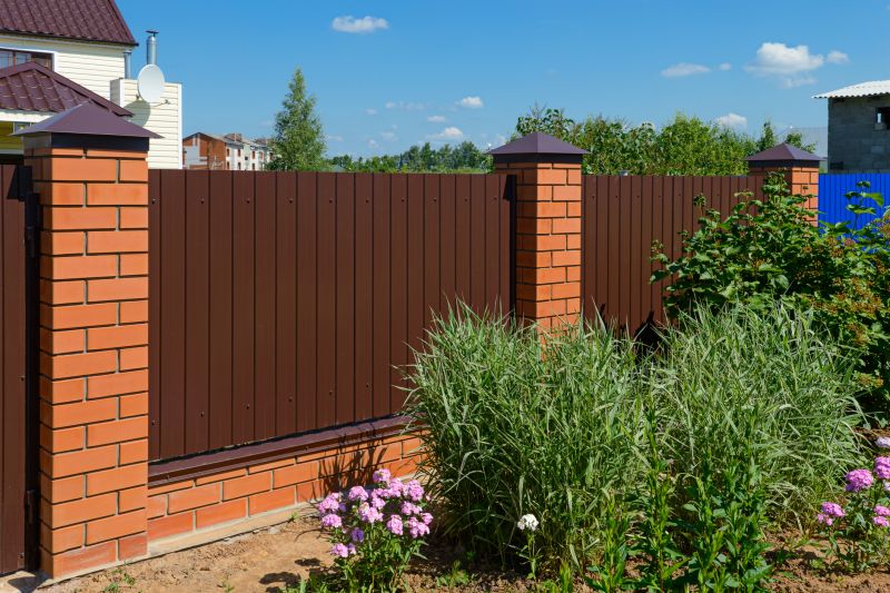 Brick Fence Installation in Clermont County, OH
