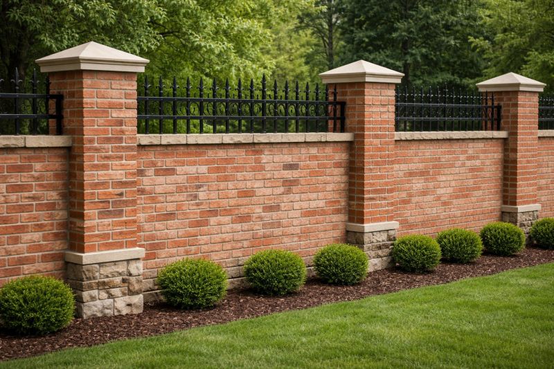 Brick Fence Installation in Clermont County, OH